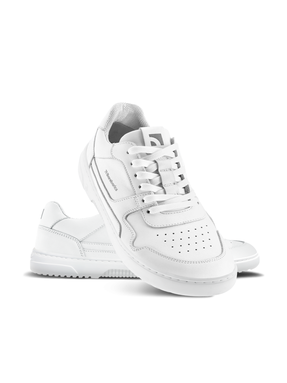 Barefoot Sneakers Barebarics Zing - All White - Leather