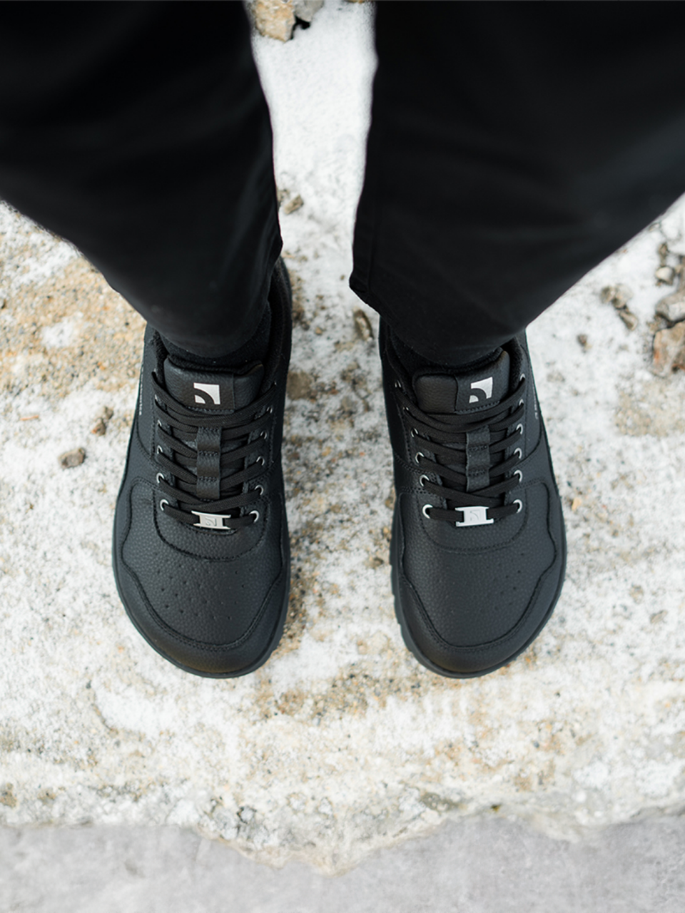 Barefoot Sneakers Barebarics Zing Frost - All Black