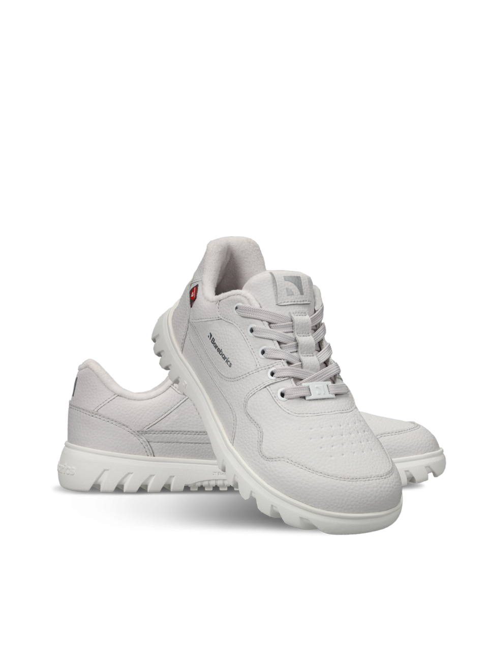 Barefoot Sneakers Barebarics Zing Frost - Light Grey & White