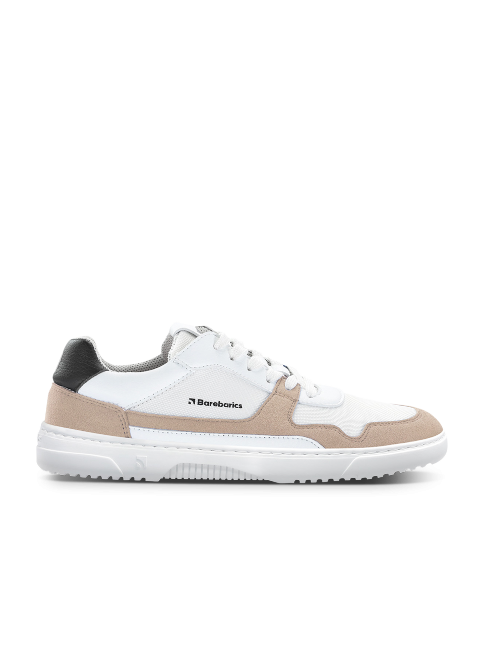 Barefoot Sneakers Barebarics - Zing - White & Beige