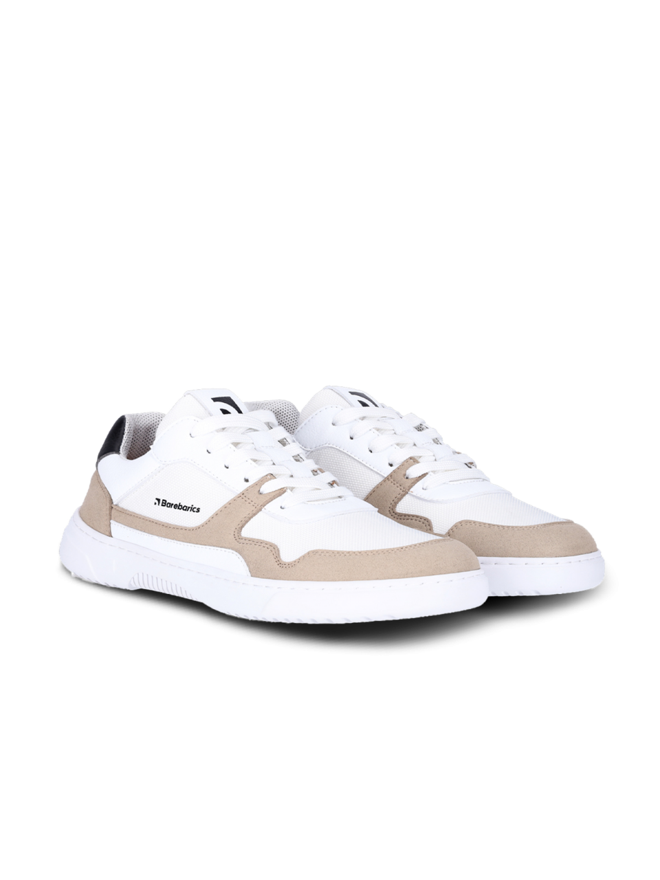 Sneakers Barefoot Barebarics - Zing - White & Beige