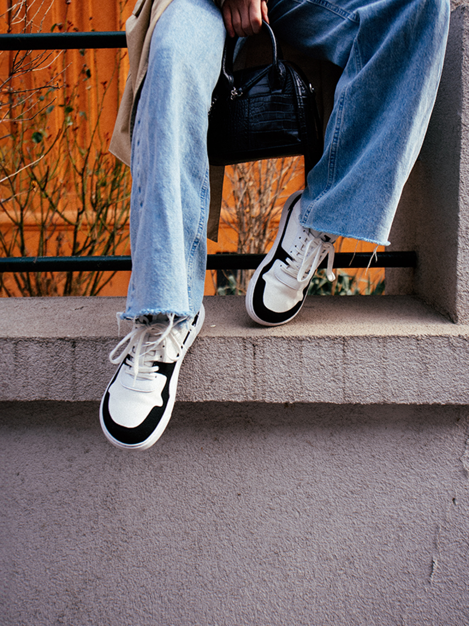 Barefoot Sneakers Barebarics - Zing - White & Black