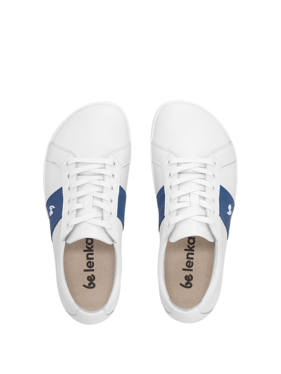 Barefoot cipők Be Lenka Elite - White & Dark Blue