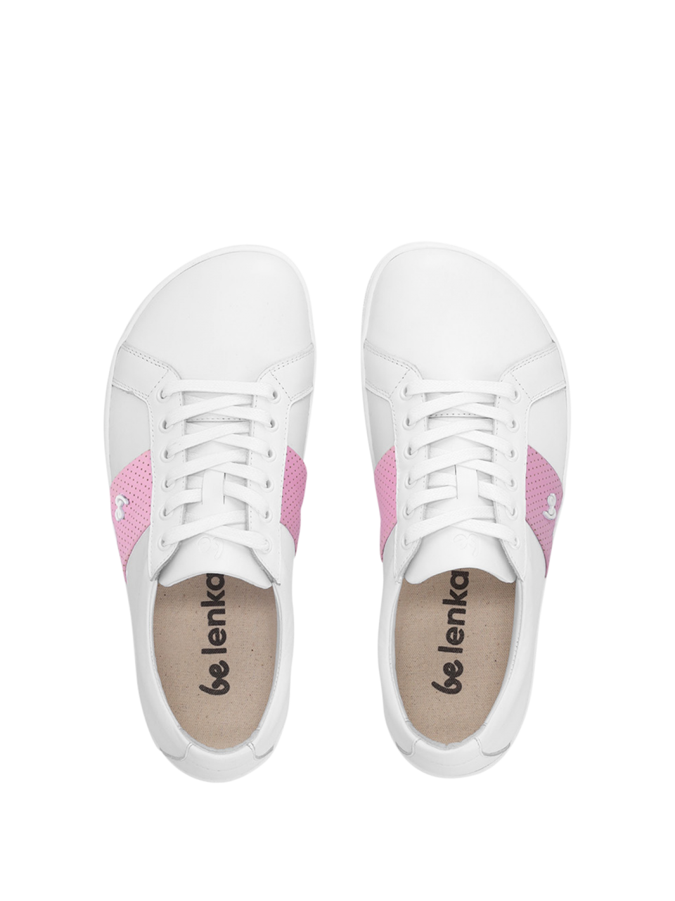 Barfuß Sneakers Be Lenka Elite - White & Pink