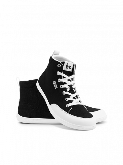 Barefoot tenisky Be Lenka Rebound - High Top - Black & White