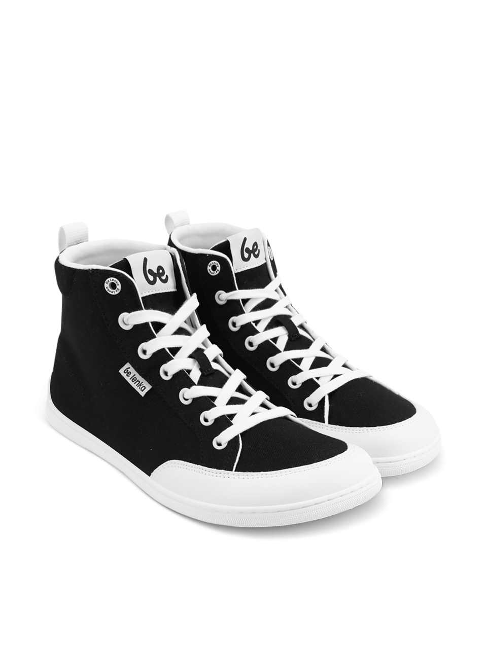 Barefoot scarpe Be Lenka Rebound - High Top - Black & White