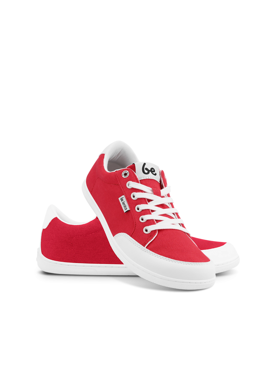 Barefoot Sneakers Be Lenka Rebound - Red & White