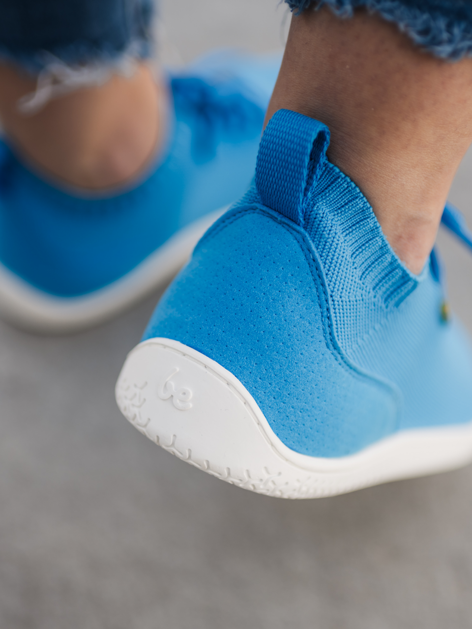 Barefoot Sneakers Be Lenka Stride - Blue & White