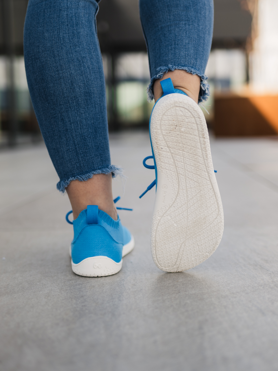 Barefoot scarpe Be Lenka Stride - Blue & White