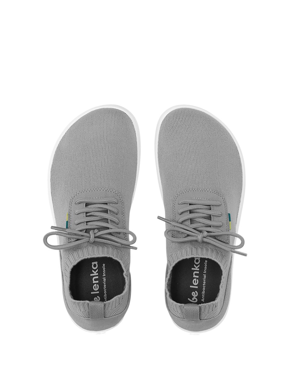 Barefoot zapatillas Be Lenka Stride - Grey & White