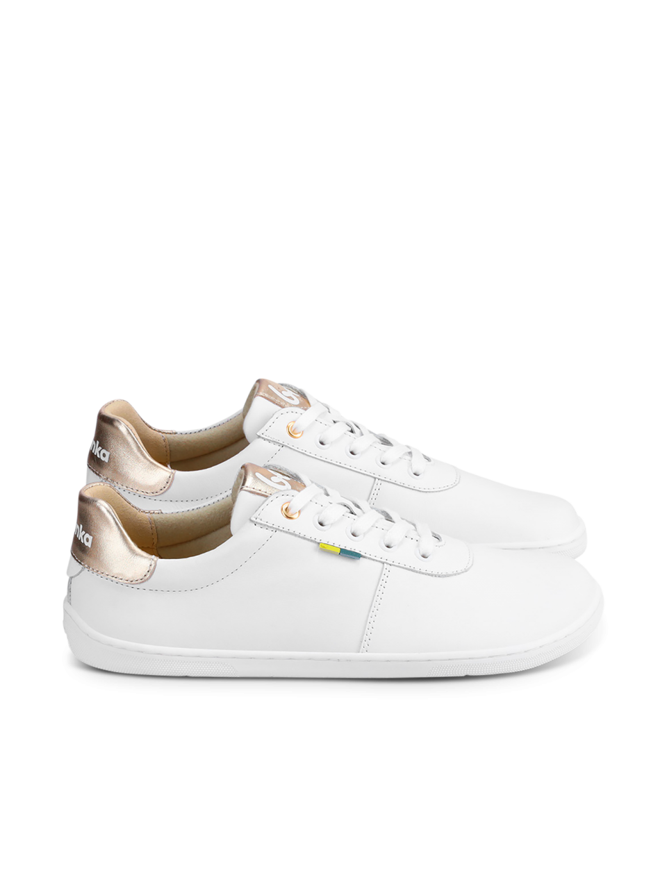 Barefoot chaussures Be Lenka Royale - White & Gold