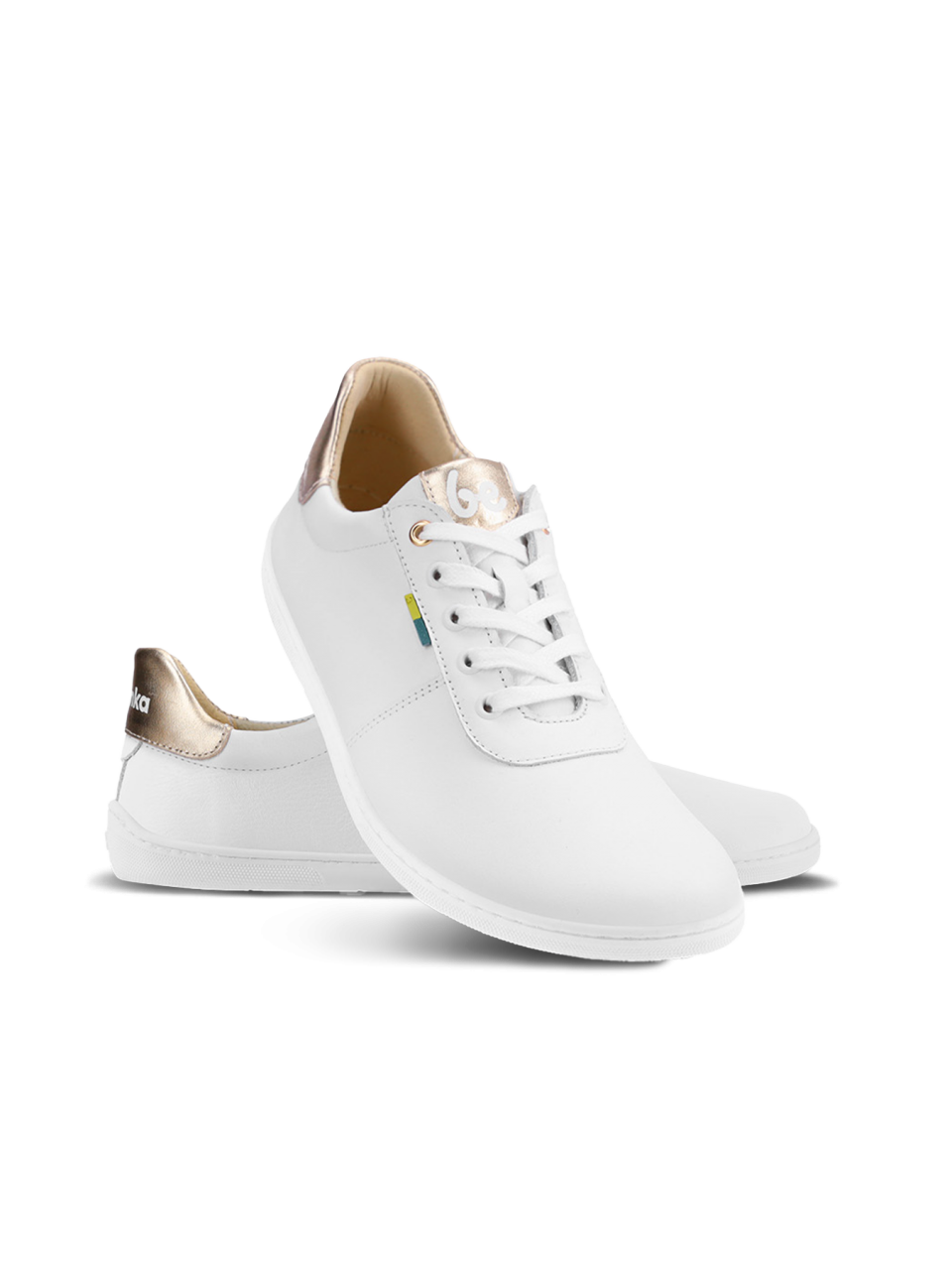 Barefoot chaussures Be Lenka Royale - White & Gold