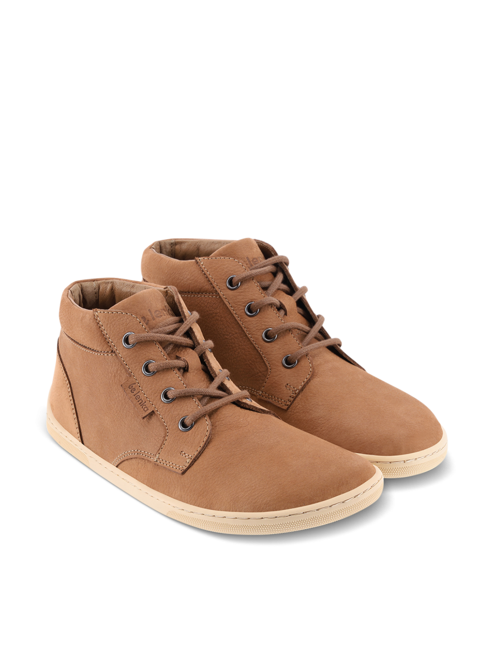 Barefoot chaussures Be Lenka Synergy - Cognac & Beige