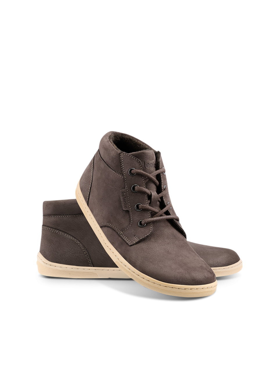 Barefoot buty Be Lenka Synergy - Fleece - Chocolate & Beige