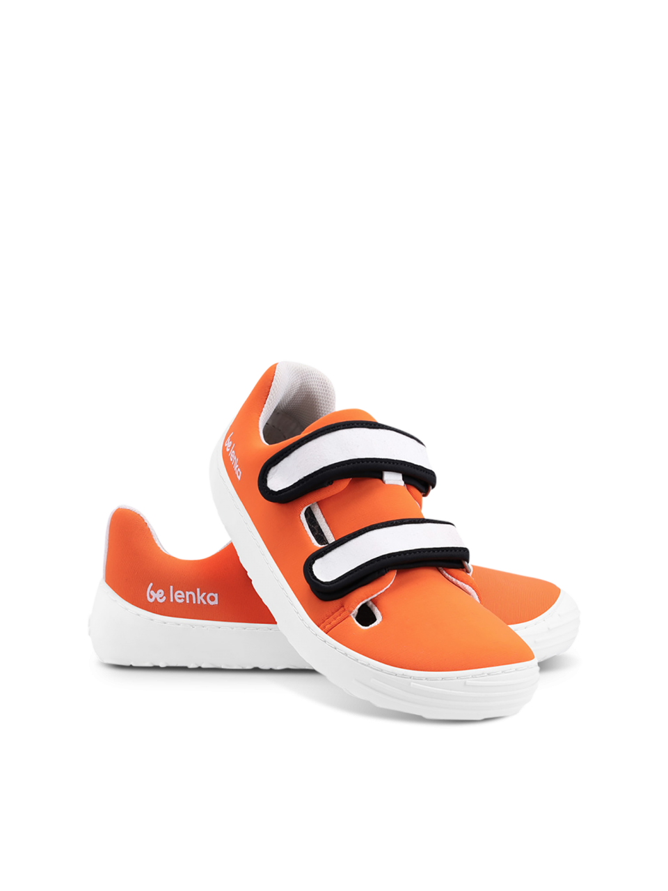 Kinder Barfuß Sneakers Be Lenka Seasiders - Orangy