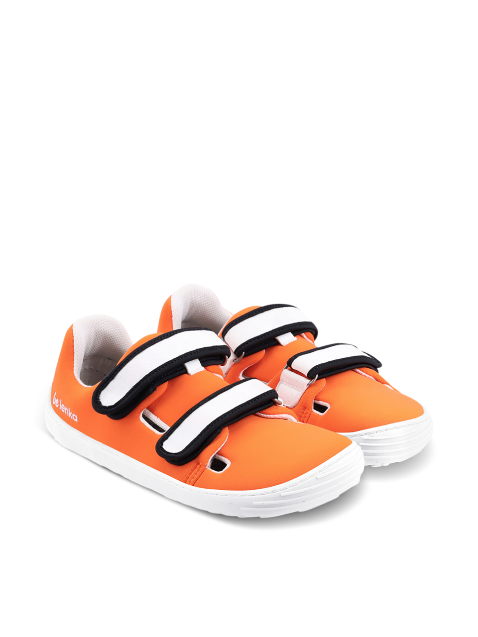 Kinder Barfuß Sneakers Be Lenka Seasiders - Orangy