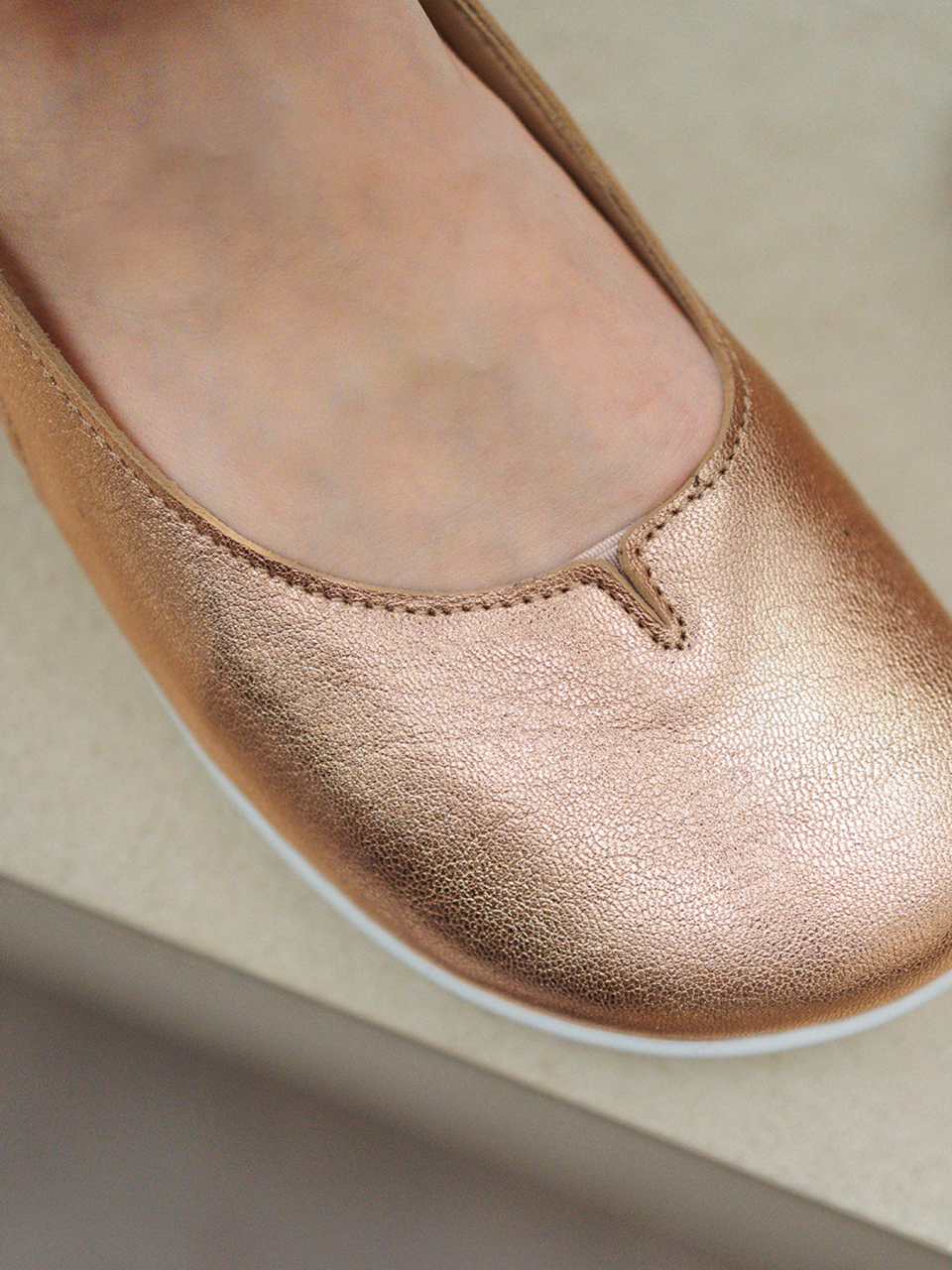 Barefoot balerynki Be Lenka - Bellissima 2.0 - Rose Gold