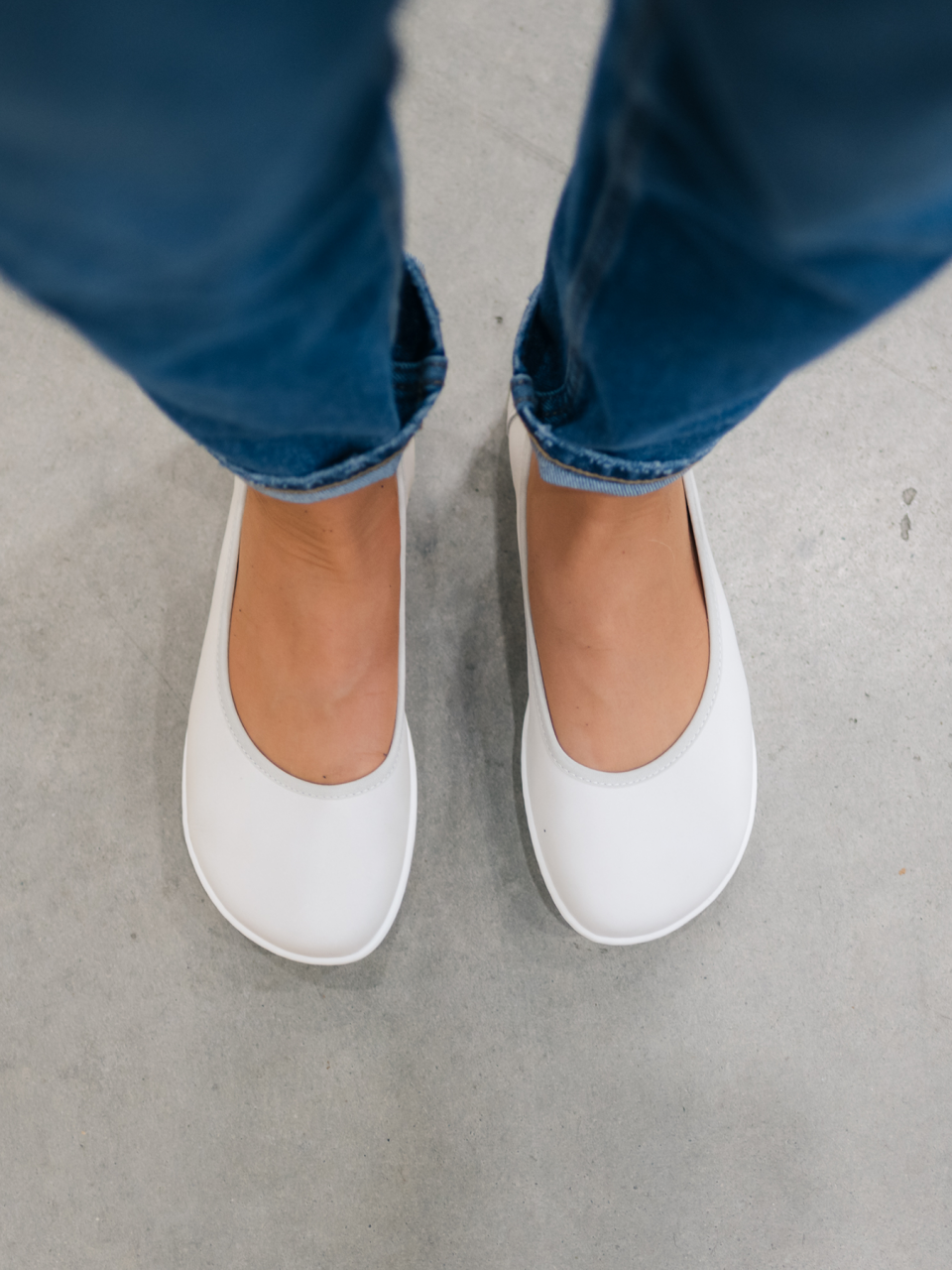 Ballet Flats Be Lenka Sophie - All Chalk White