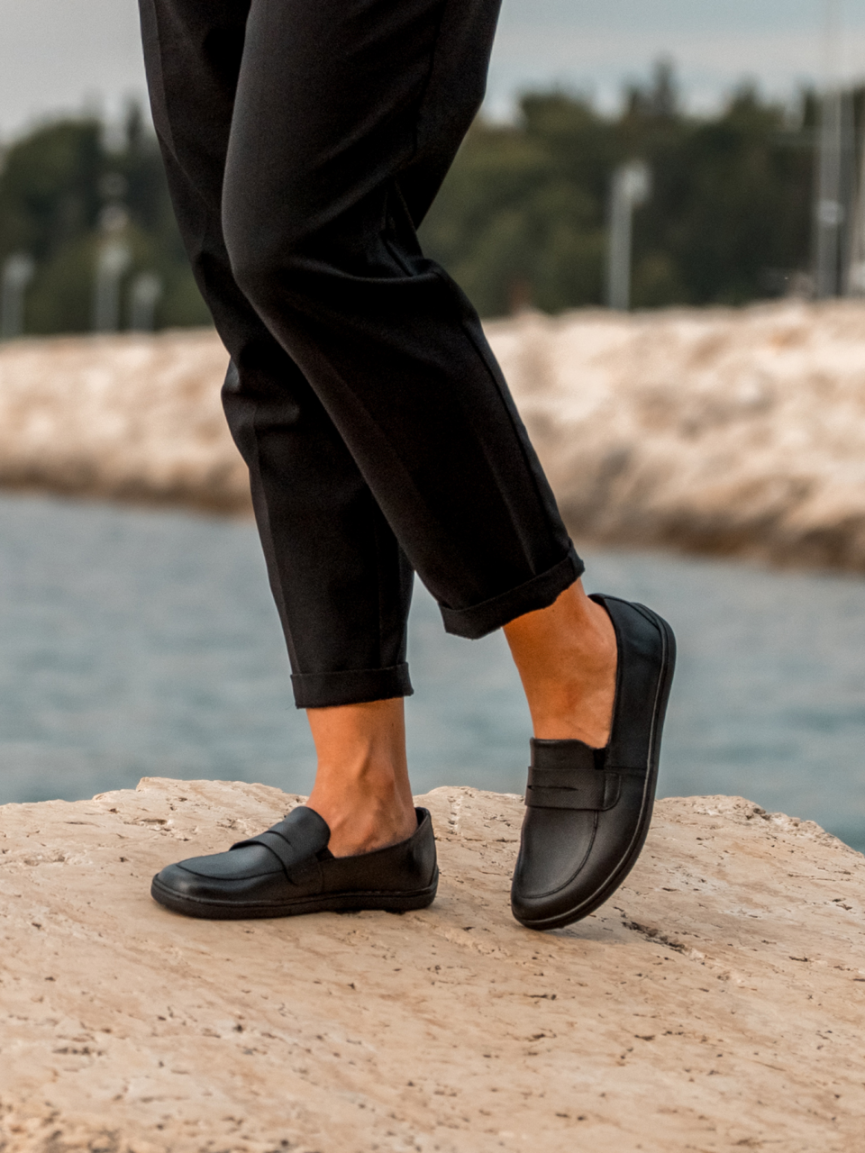 Barefoot Moccasins Be Lenka Buena - All Black