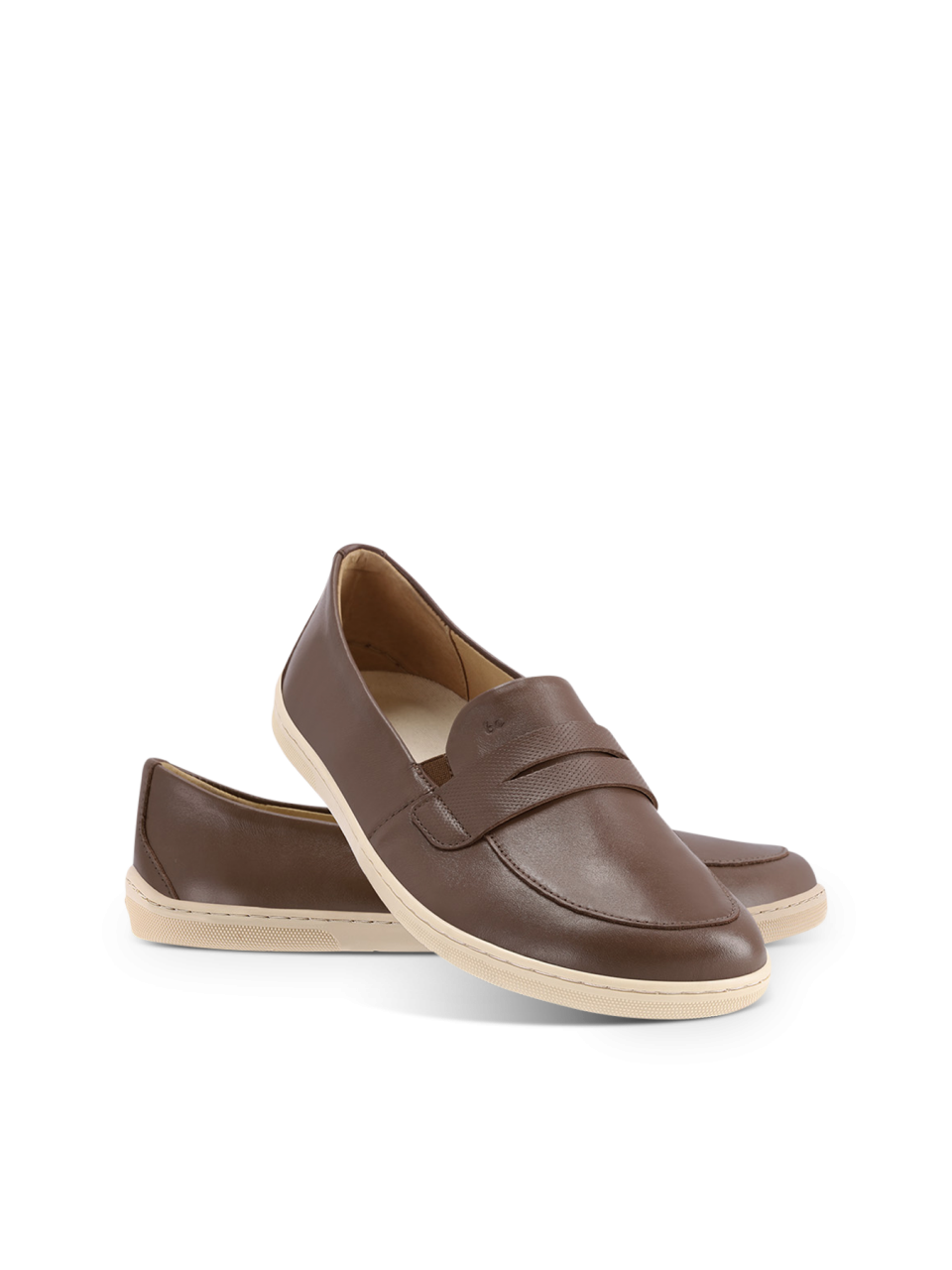 Barefoot Mocassini Be Lenka Buena - Dark Brown & Beige