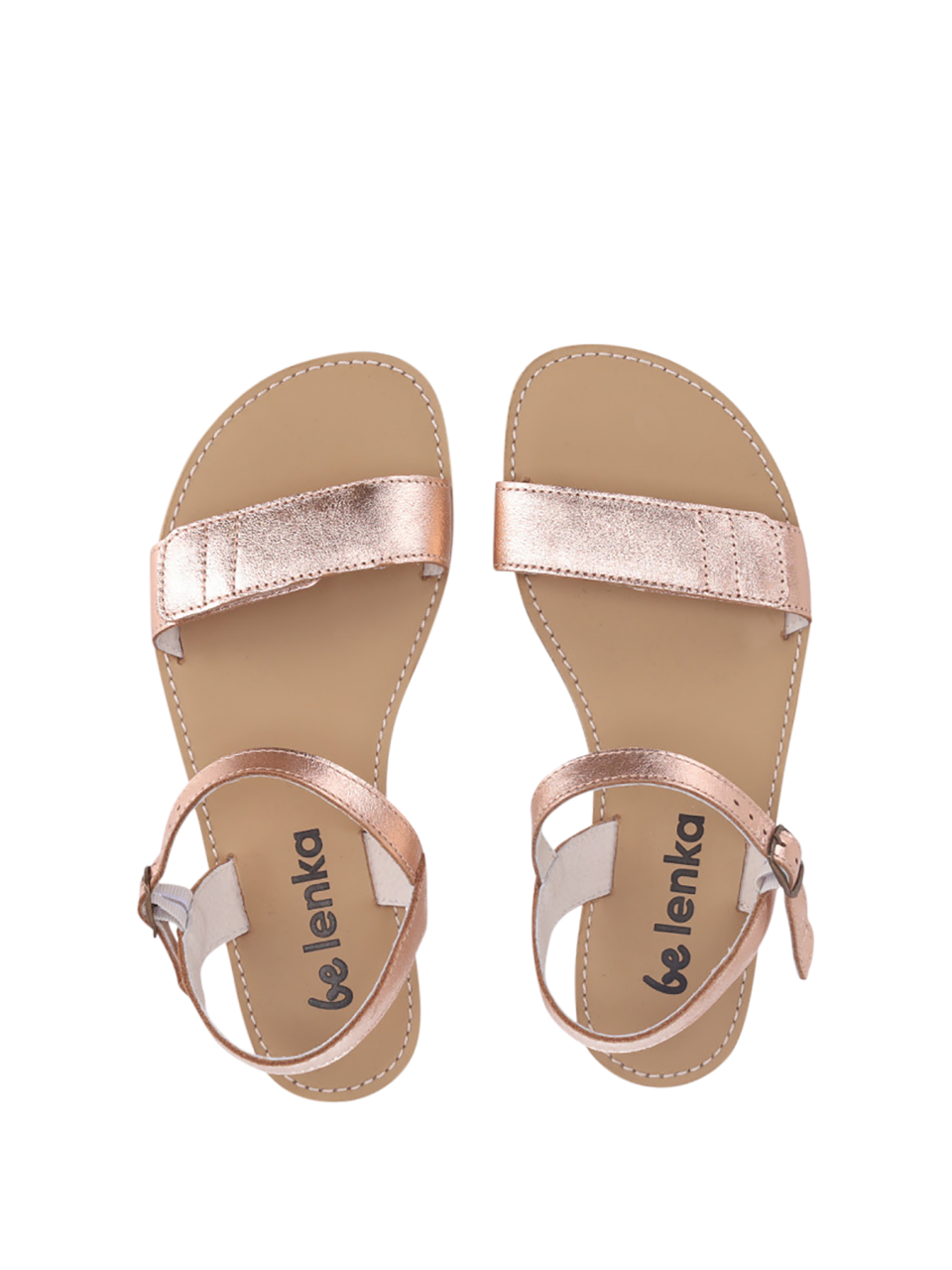 Sandały barefoot - Be Lenka Grace - Rose Gold