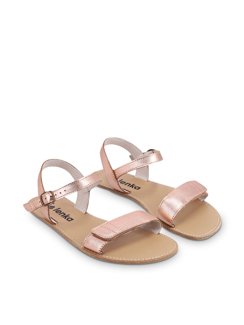 Barefoot sandali Be Lenka Grace - Rose Gold