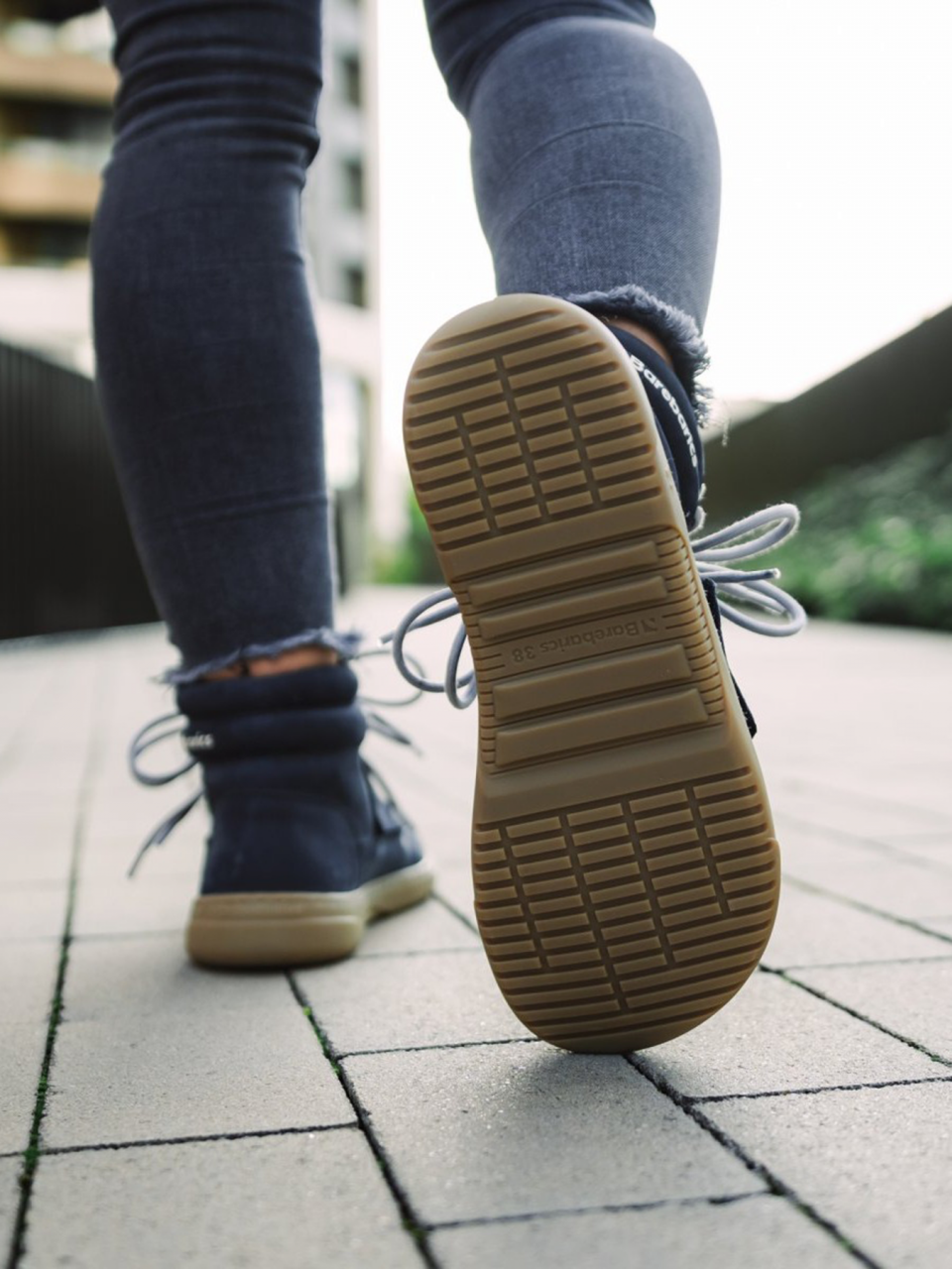 Barefoot Sneakers Barebarics Blizzard - Navy Blue