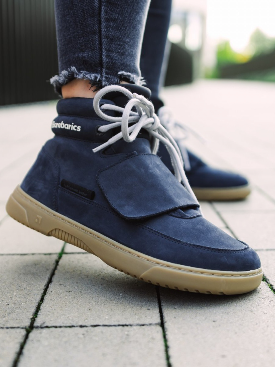 Barefoot Sneakers Barebarics Blizzard - Navy Blue