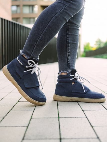 Barefoot Sneakers Barebarics Blizzard - Navy Blue