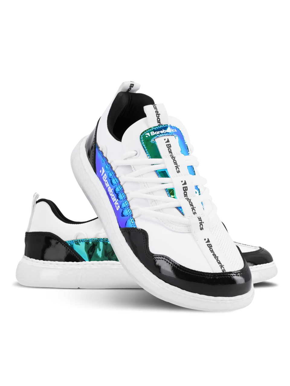 Barefoot Sneakers Barebarics Futura - Iridescent White