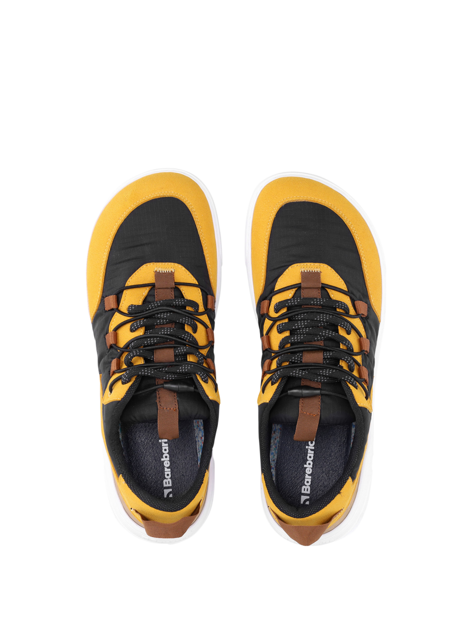 Barefoot Sneakers Barebarics - Revive - Golden Yellow & Black