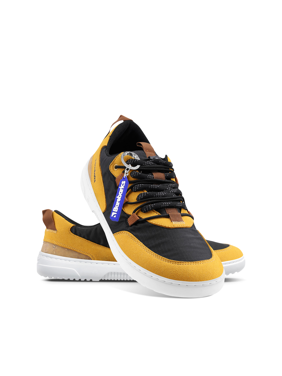 Sneakers Barefoot Barebarics - Revive - Golden Yellow & Black