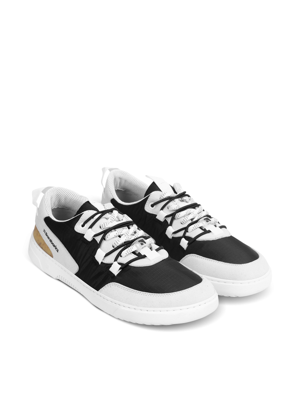 Barefoot Sneakers Barebarics Revive - Light Grey & Black