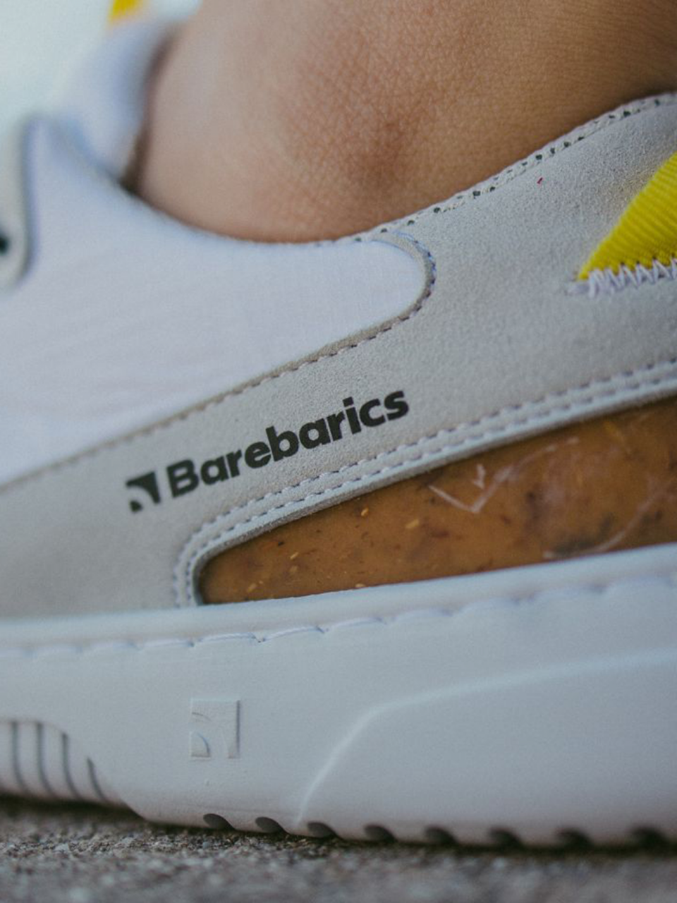 Barefoot Sneakers Barebarics Revive - White & Grey