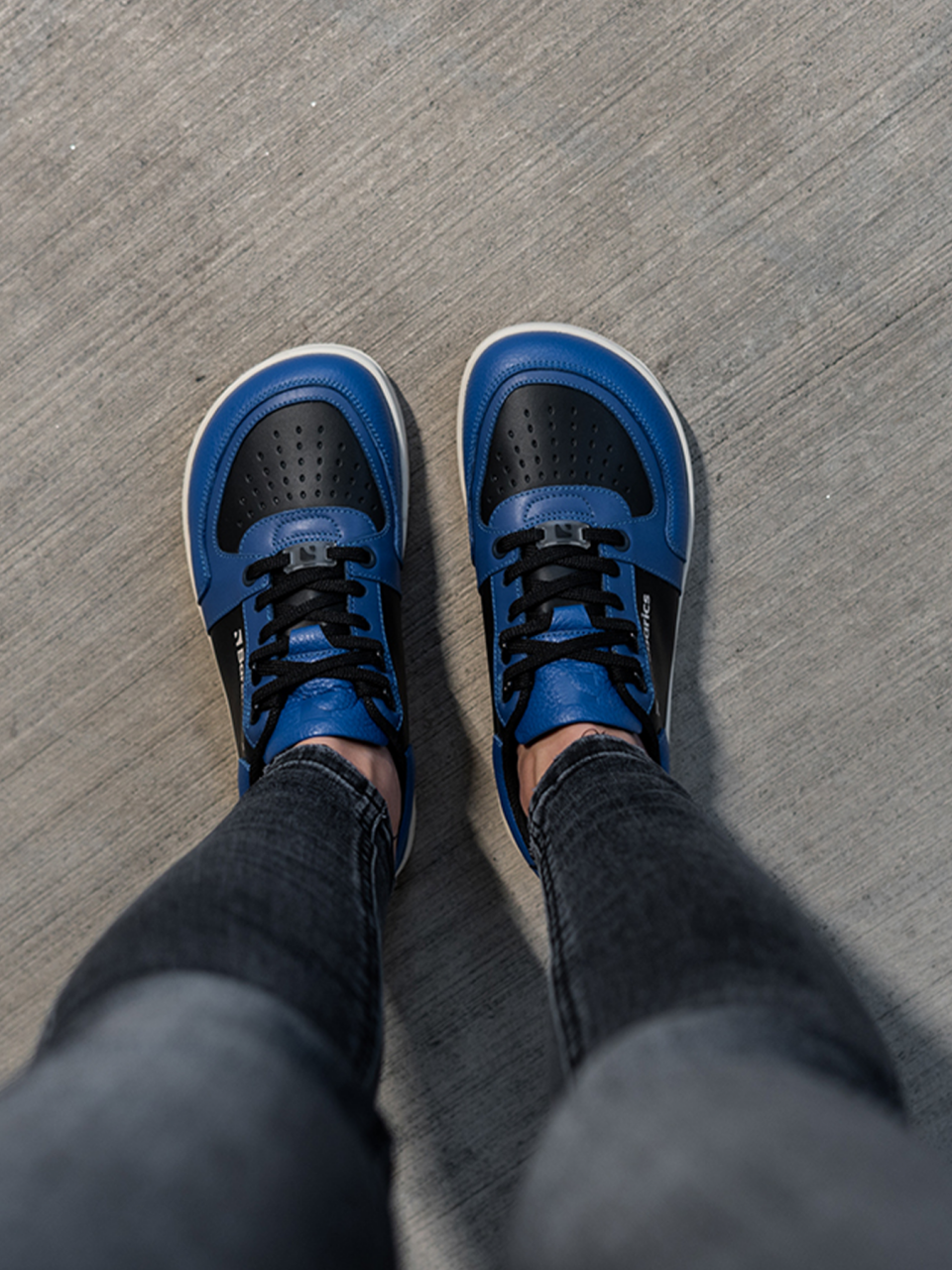 Barefoot Sneakers Barebarics Wave - Black & Blue