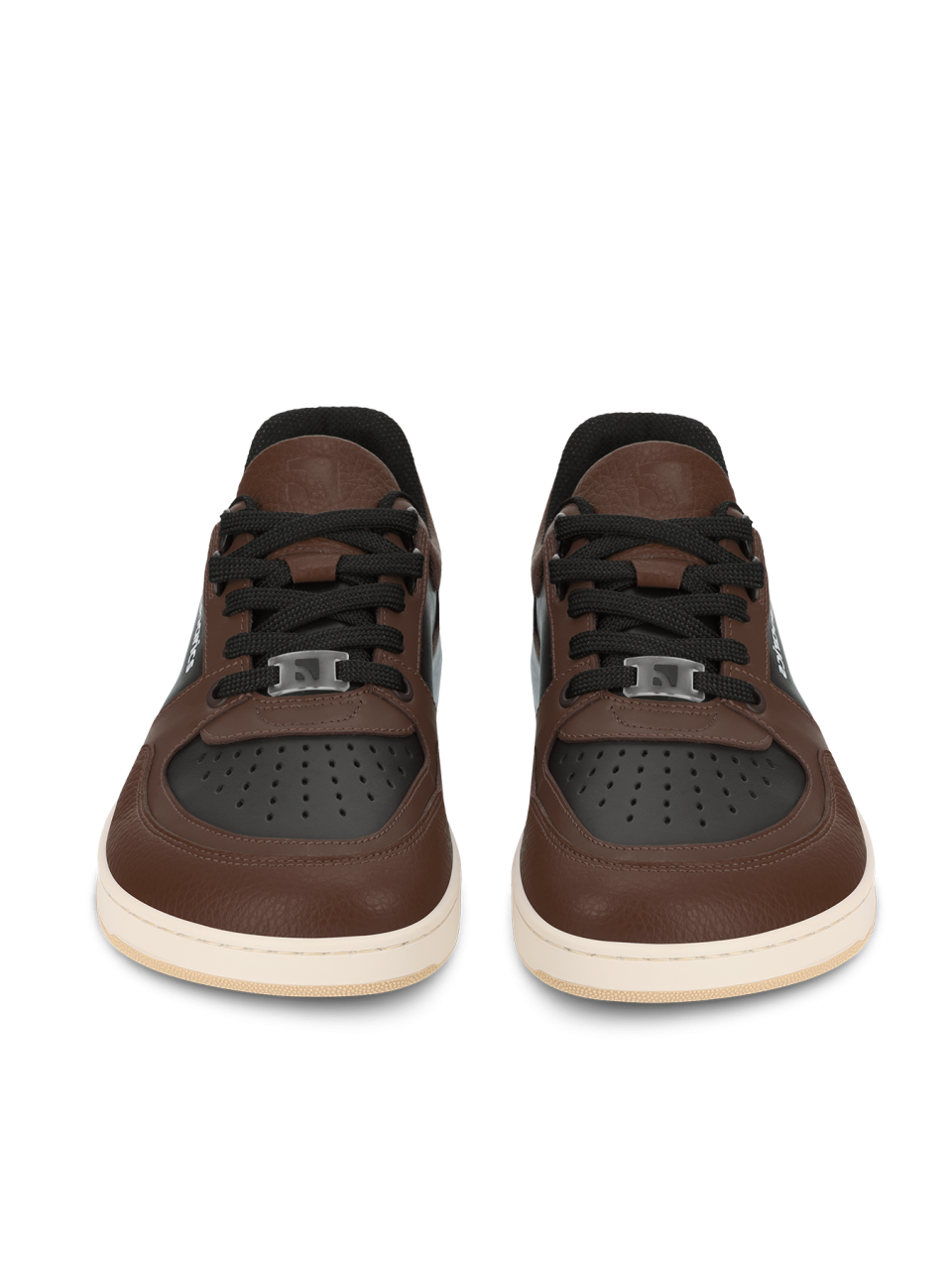 Barefoot Sneakers Barebarics Wave - Black & Dark Brown