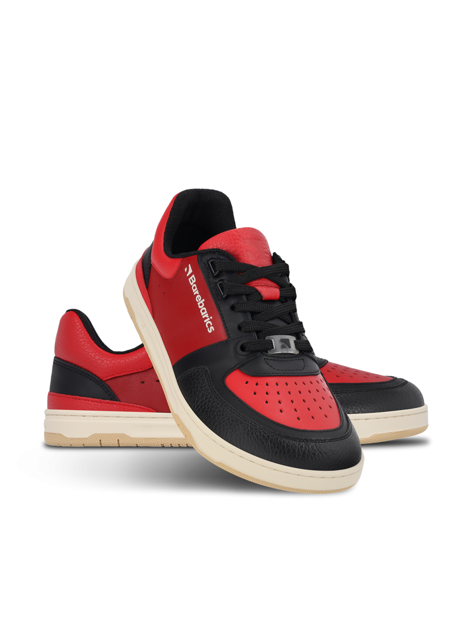 Barefoot Sneakers Barebarics Wave - Black & Red