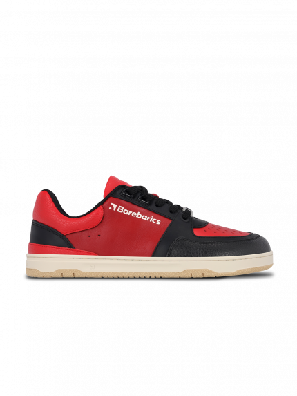 Barefoot Sneakers Barebarics Wave - Black & Red