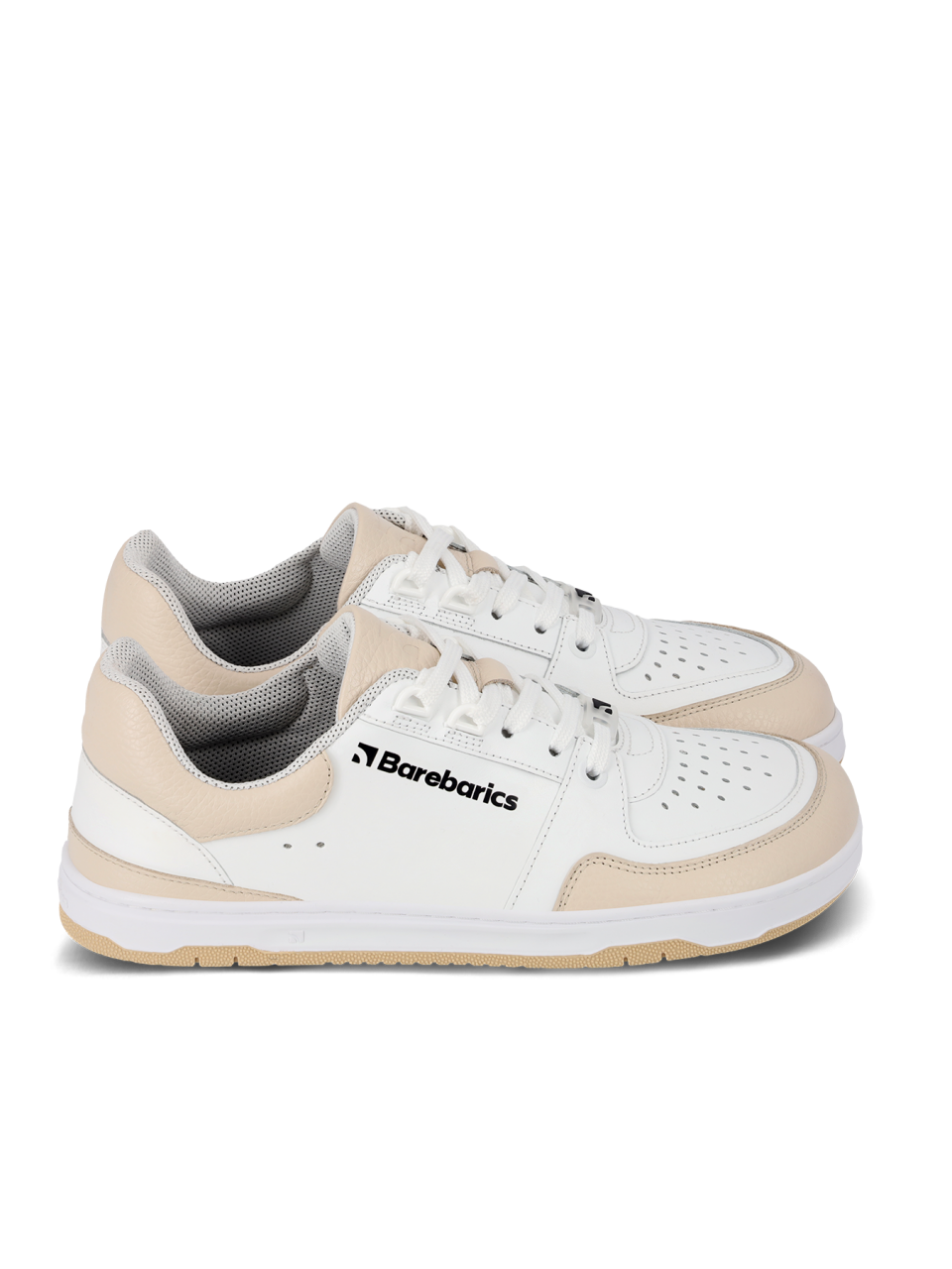 Barefoot Sneakers Barebarics Wave - White & Beige