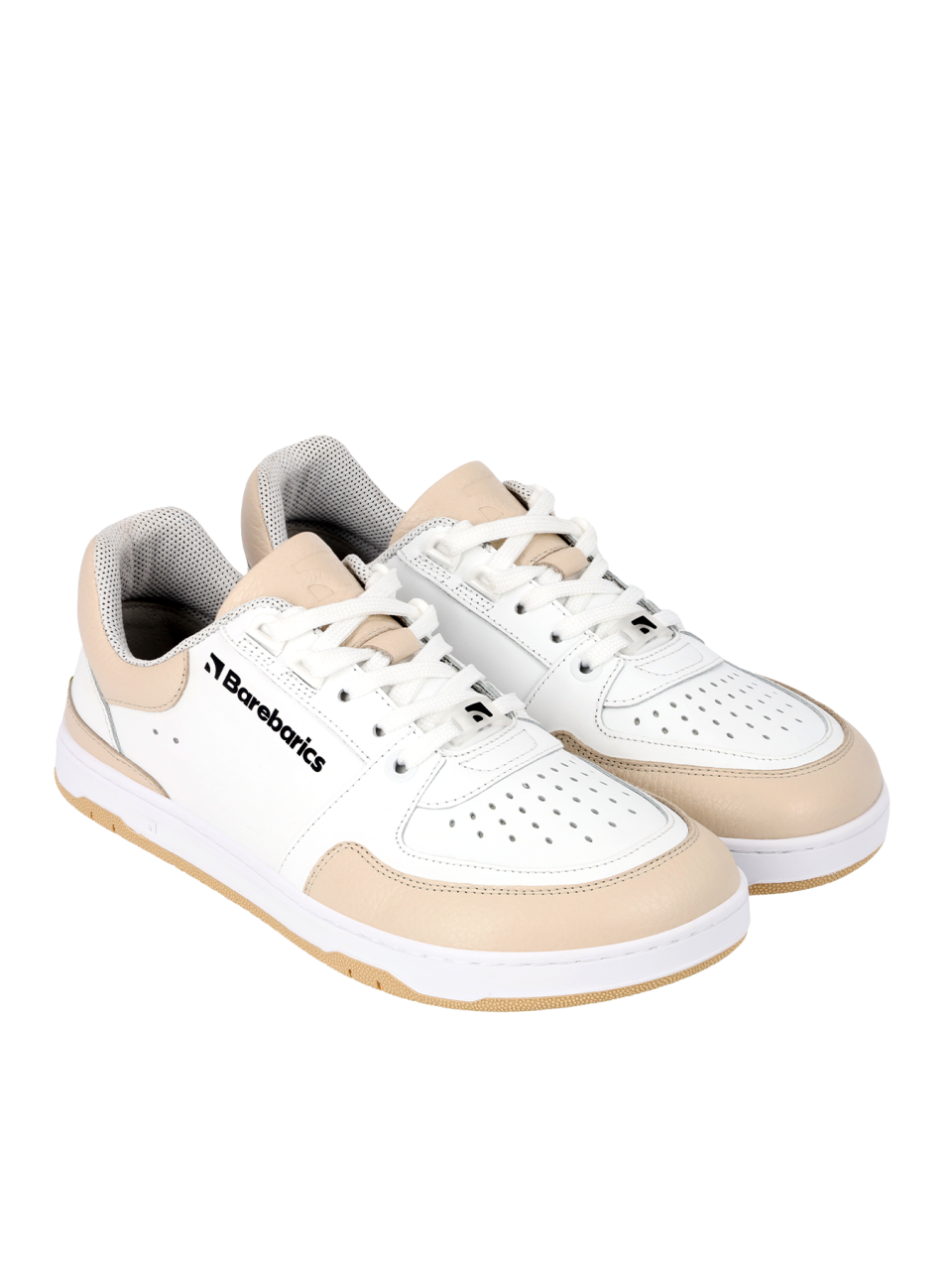 Barefoot Sneakers Barebarics Wave - White & Beige