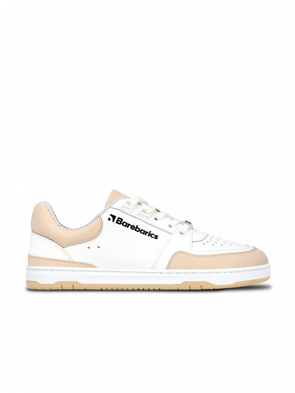 Barefoot tenisky Barebarics Wave - White & Beige