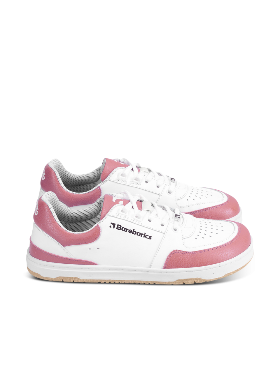 Barefoot tornacipő Barebarics Wave - White & BubbleGum Pink