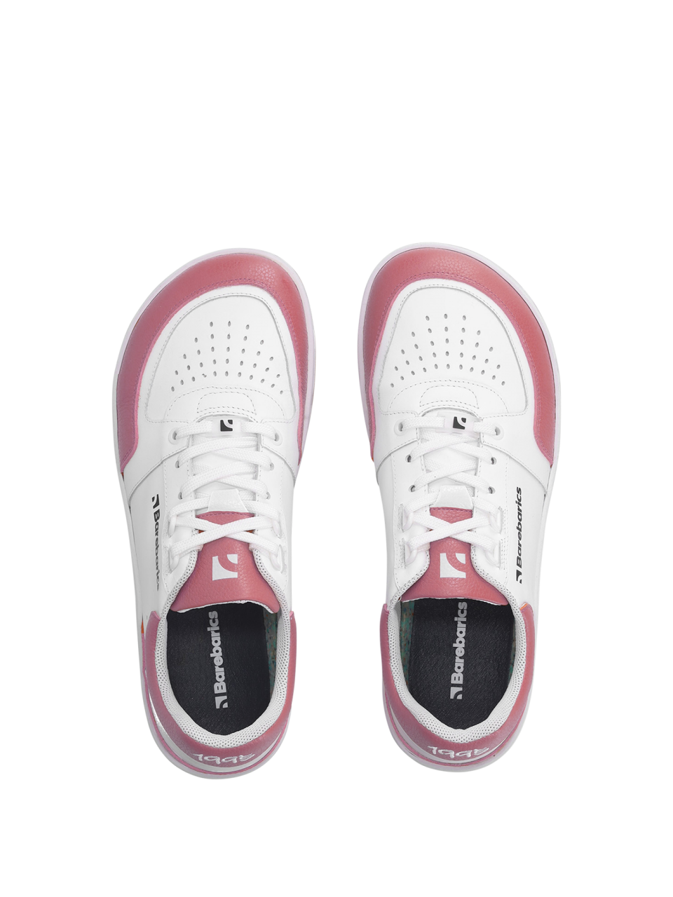 Barefoot tornacipő Barebarics Wave - White & BubbleGum Pink