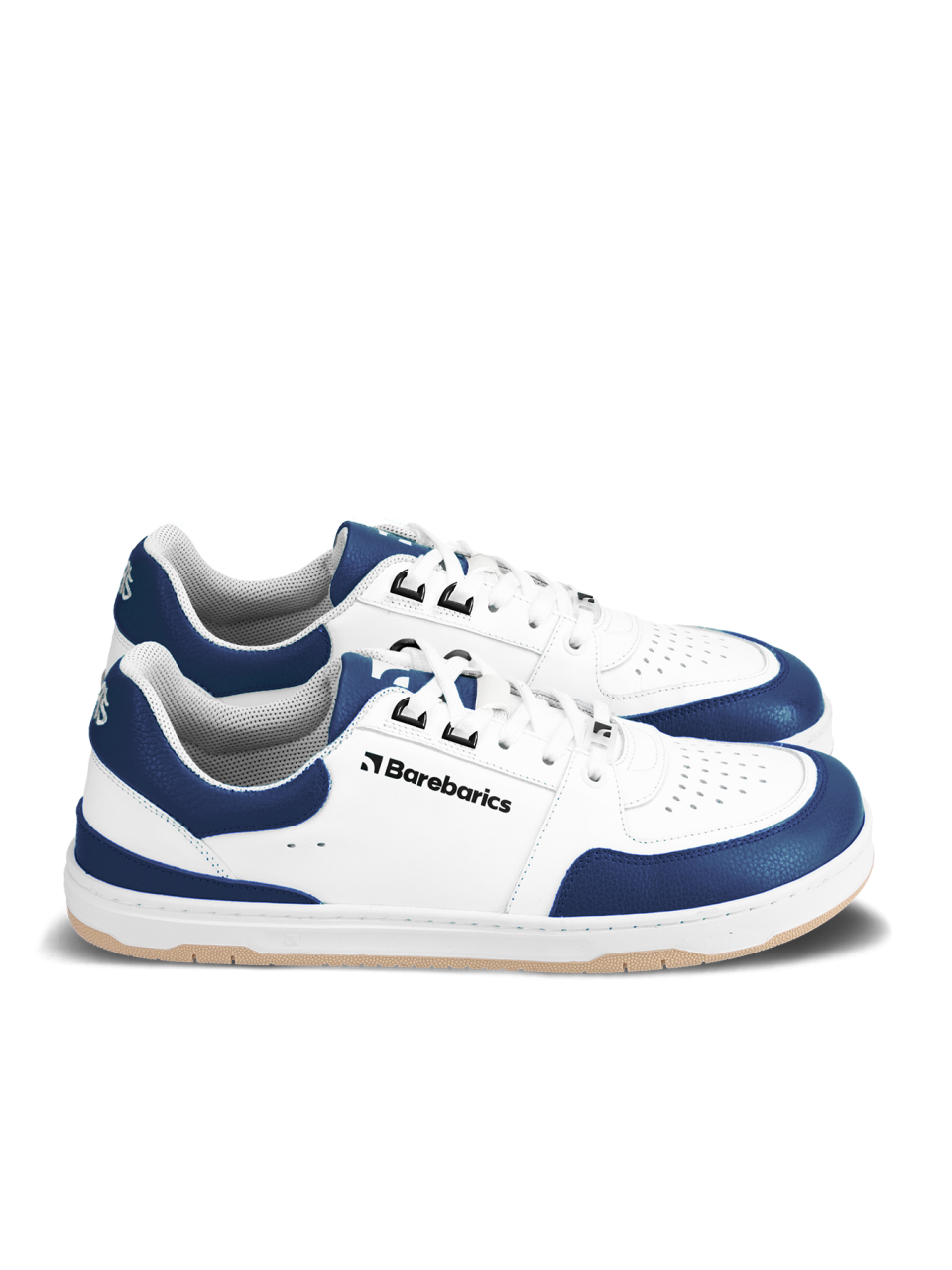 Barefoot Sneakers Barebarics Wave - White & Dark Blue