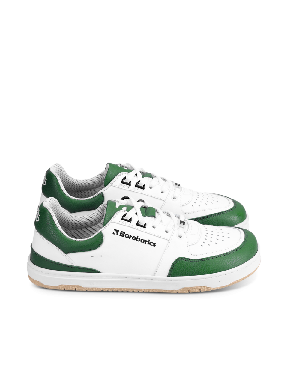 Barefoot cipő Barebarics Wave - White & Dark Green