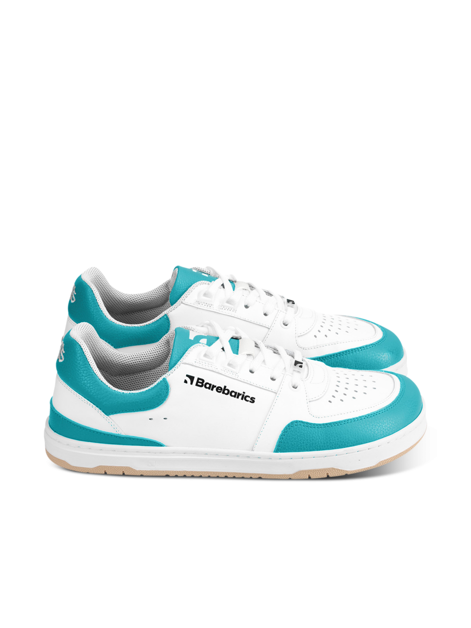 Barefoot tornacipő Barebarics Wave - White & Dark Turquoise