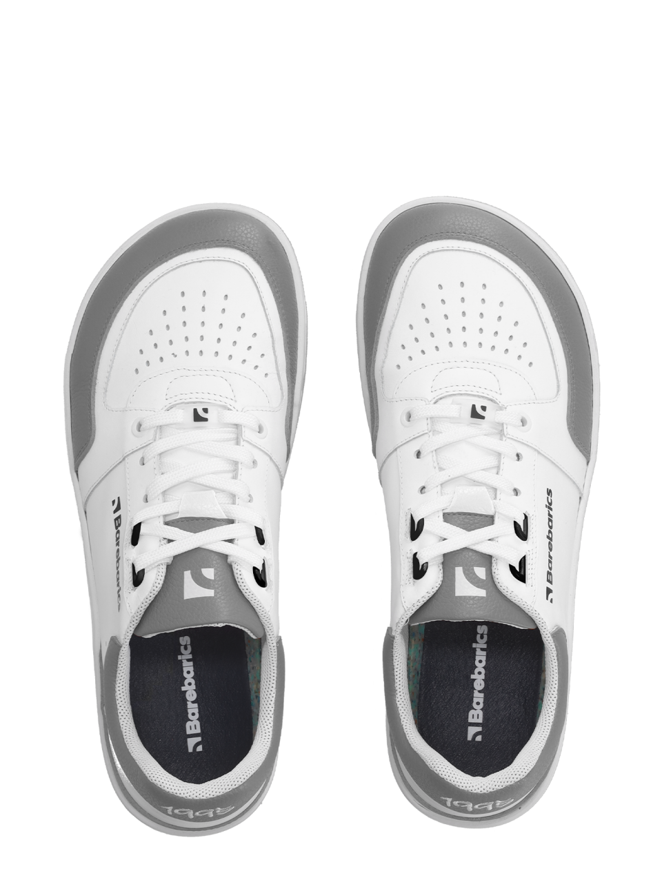 Barefoot Sneakers Barebarics Wave - White & Grey