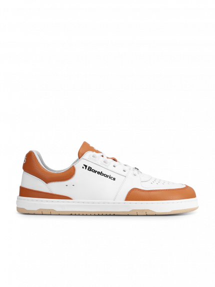 Barefoot Sneakers Barebarics Wave - White & Orange