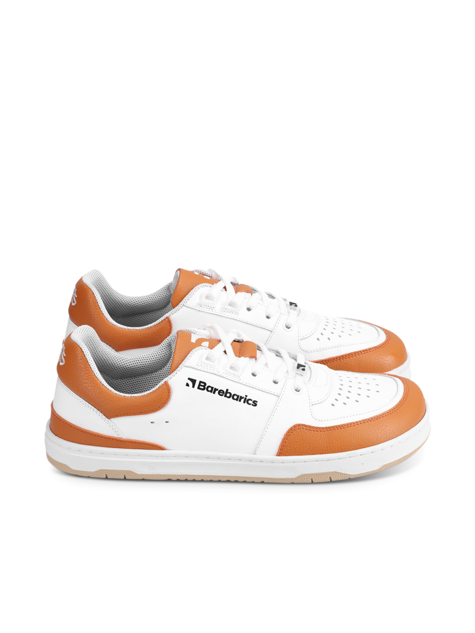 Barefoot Sneakers Barebarics Wave - White & Orange