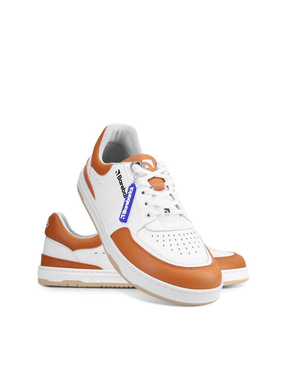 Barefoot Sneakers Barebarics Wave - White & Orange